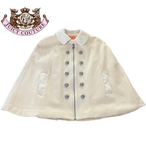 Juicy Couture Other - Vintage Juicy Couture Waistcoat - Wool/Silk Cape Could fit Women XS or teen S